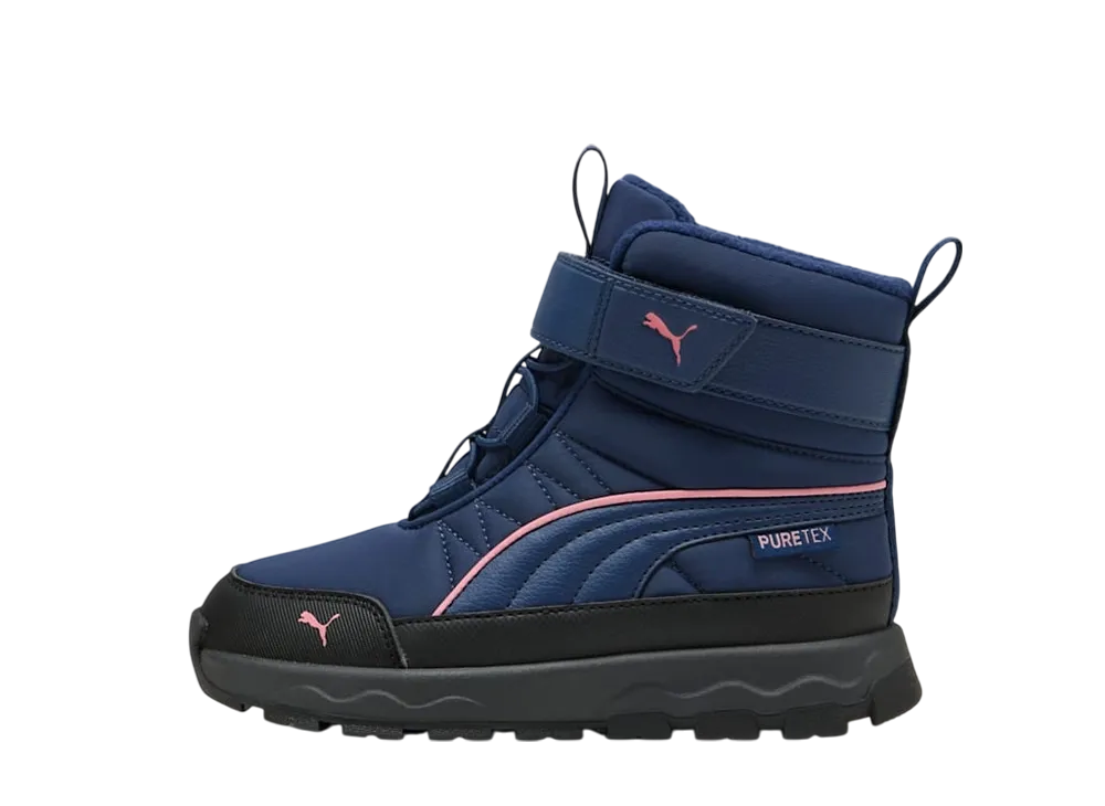 プーマ PS エボルブ ピュアテックス "ペルシアンブルー/ピンクスケープ" (キッズ)