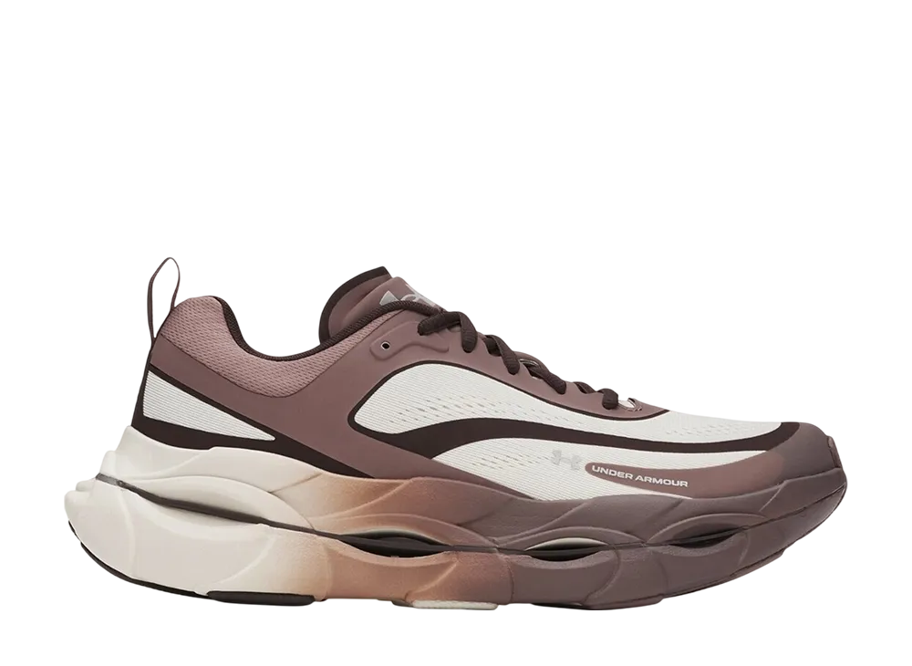 アンダーアーマー UAヘイロー トレーナー "サミットホワイト/コナブラウン"