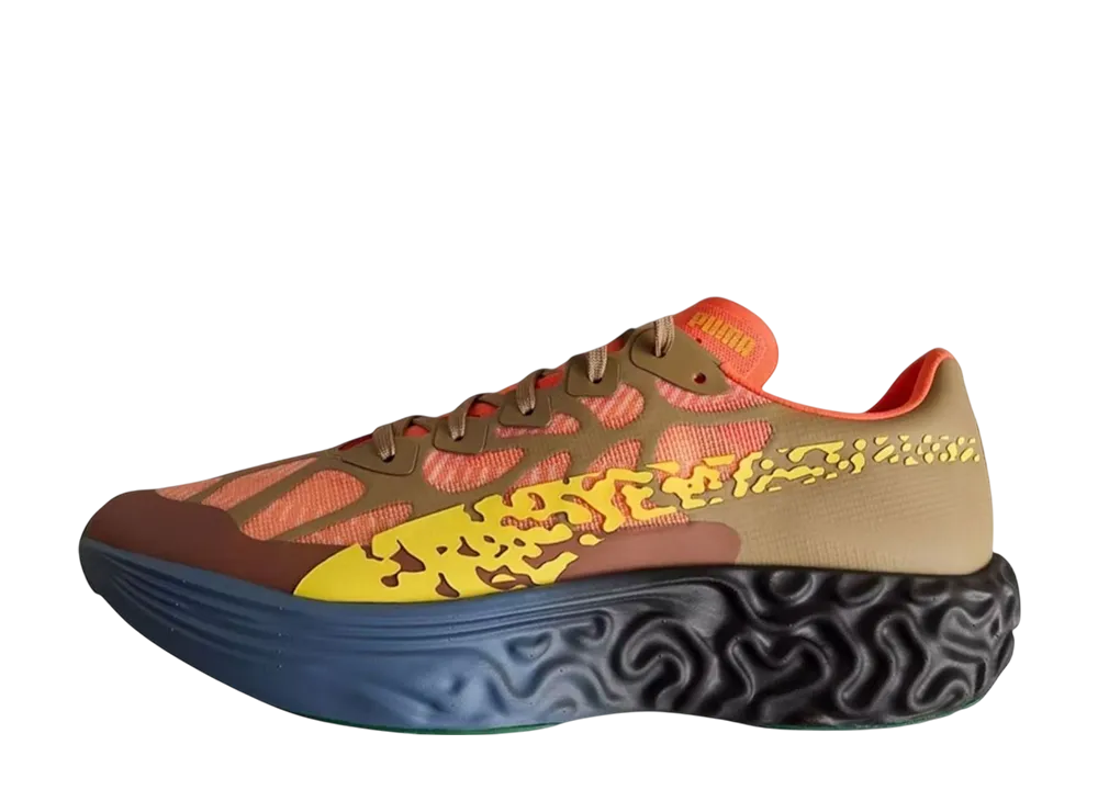 Salehe Bembury × Puma Velum Nitro "Orange/Blue/Yellow"