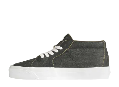 Vans Premium Sk8-Mid Aged Leather "Black"