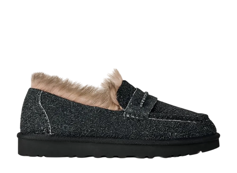 アグ ウィメンズ エリス ローファー "ブラック"