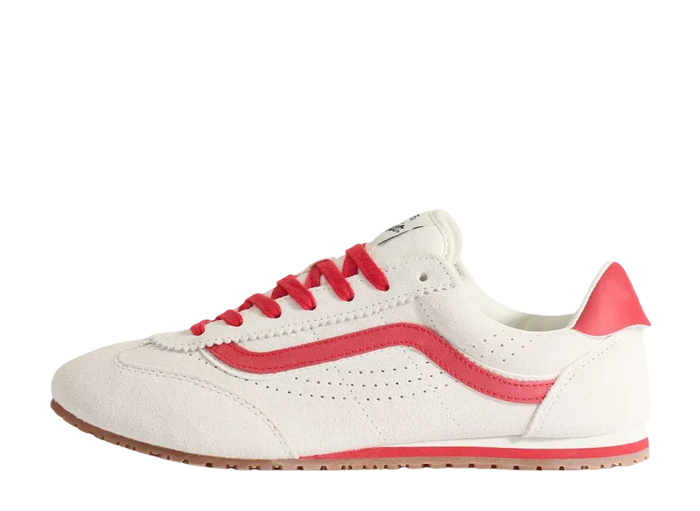 Vans Super LowPro "Marshmallow/Racing Red"