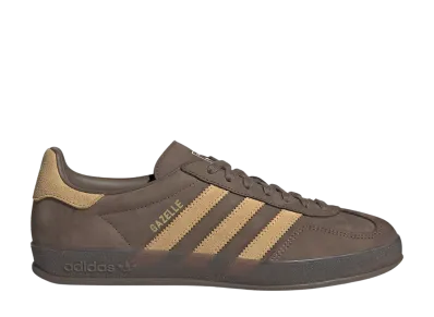 アディダスオリジナルス ガゼル インドア "カーゴブラウン/ゴールデンベージュ/クラウドホワイト"