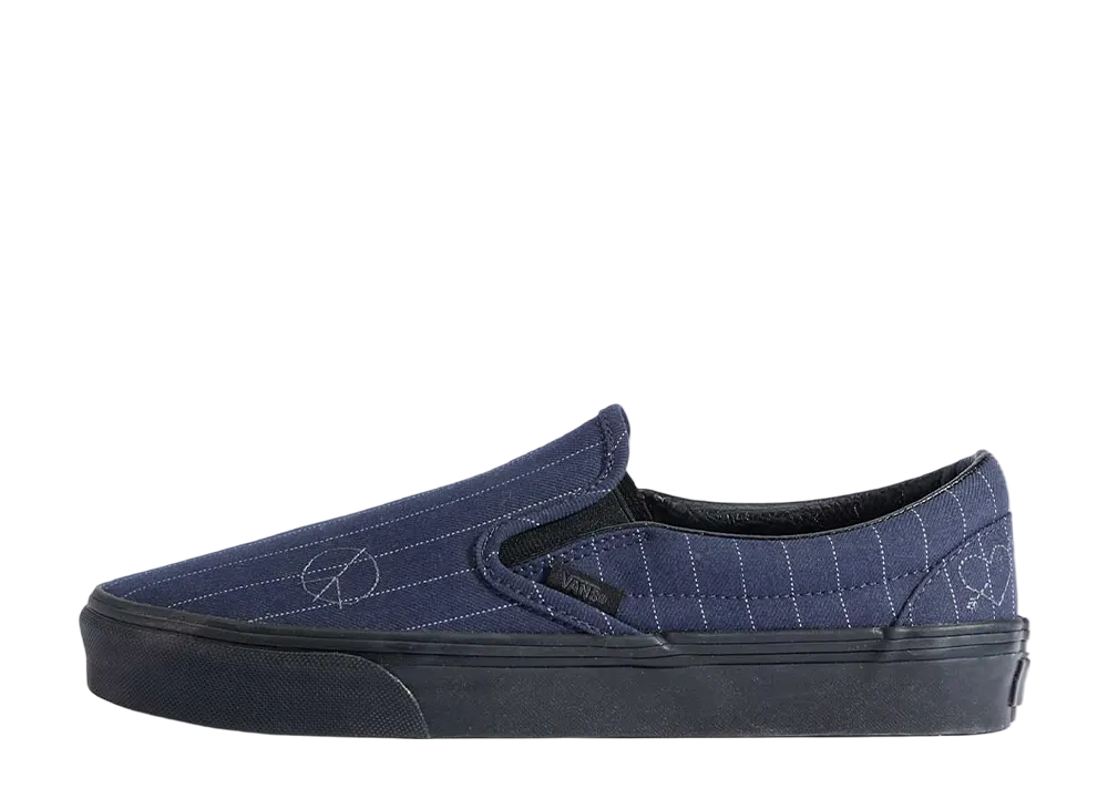Vans Classic Slip-On Wool "Navy/Black"