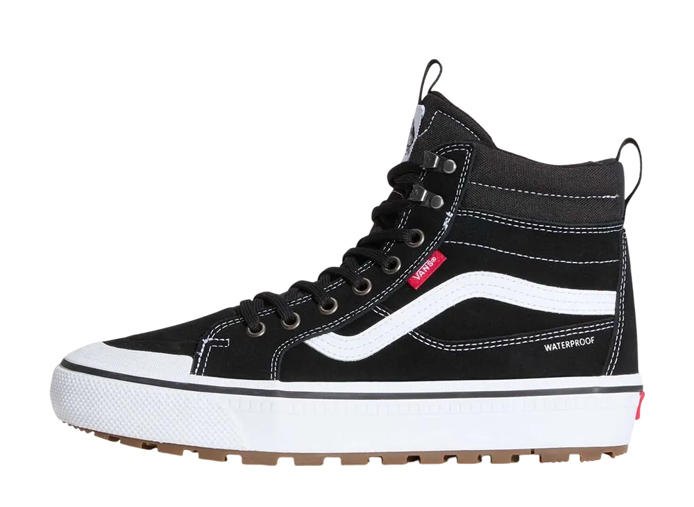 バンズ スケートハイ ウォータープルーフ インシュレーテッド "ブラック/ホワイト"