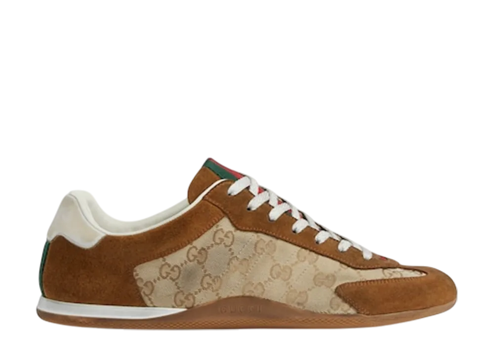 GUCCI Shift Sneaker "Beige/Brown/GG Canvas"