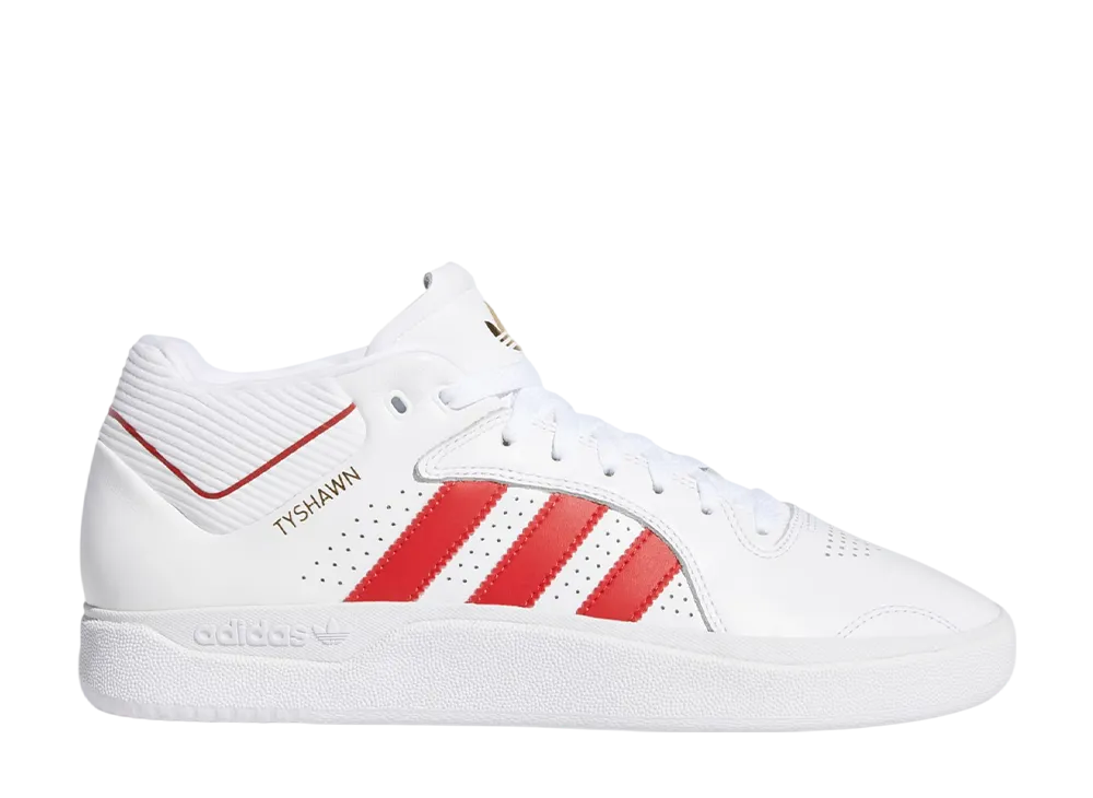adidas Skateboarding Tyshawn Low "Cloud White/Scarlet"