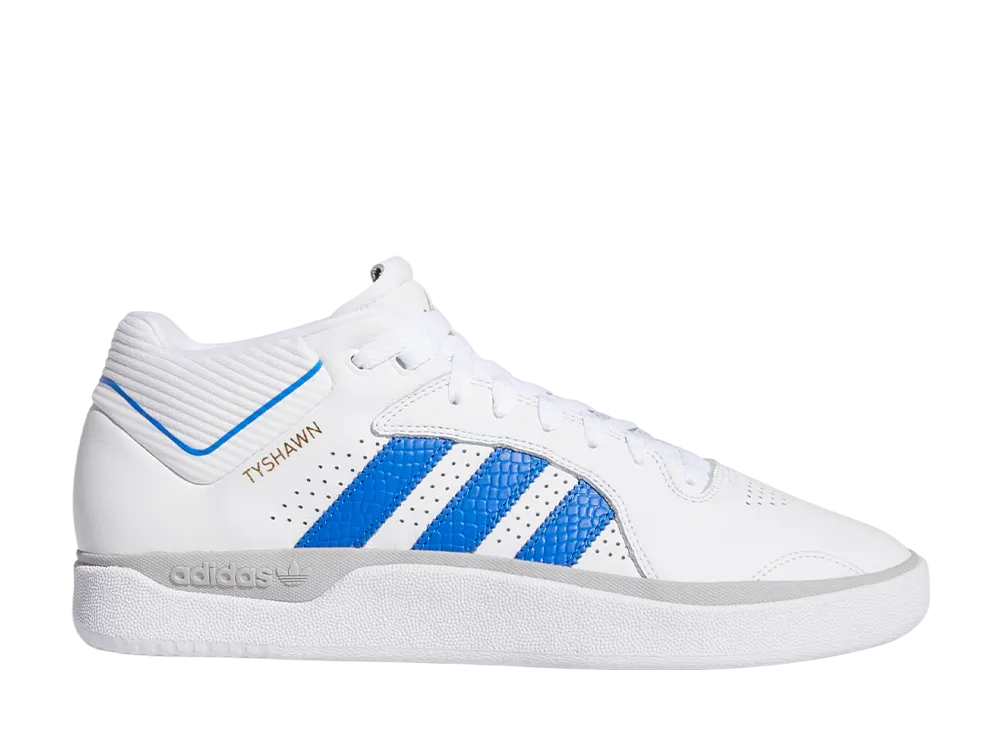 adidas Skateboarding Tyshawn Low "Cloud White/Blue/Gold Metallic"