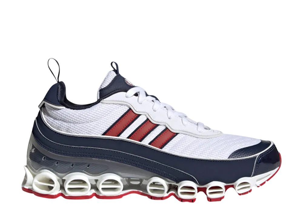 adidas Microbounce T1 "Cloud White/Scarlet/Collegiate Navy"