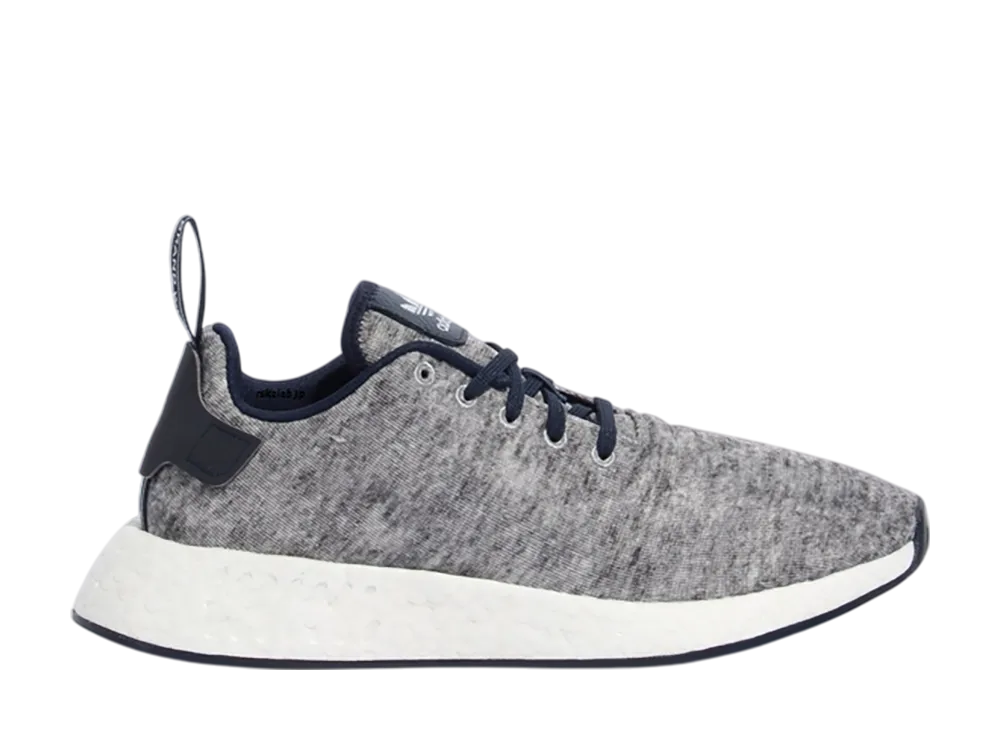 United Arrows and Sons × adidas NMD R2 "Core Heather/Matte Silver/Running White"