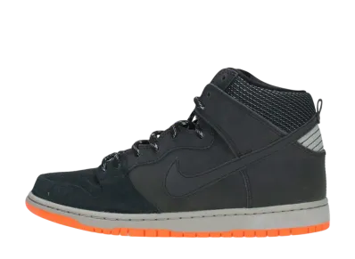 Nike Dunk High PRM Shield "Black/Black-Reflective/Silver"