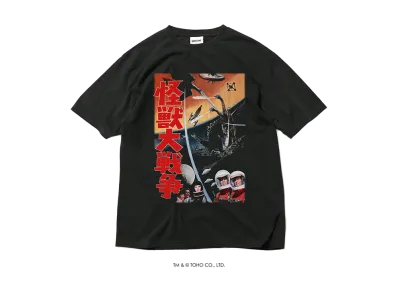 GODZILLA | HOMEGAME \ 1965 怪獣大戦争 TEE BLACK