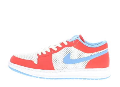 ナイキ エアジョーダン アルファ 1 ロー "ホワイト/ユニバーシティブルー-チャレンジ レッド"
