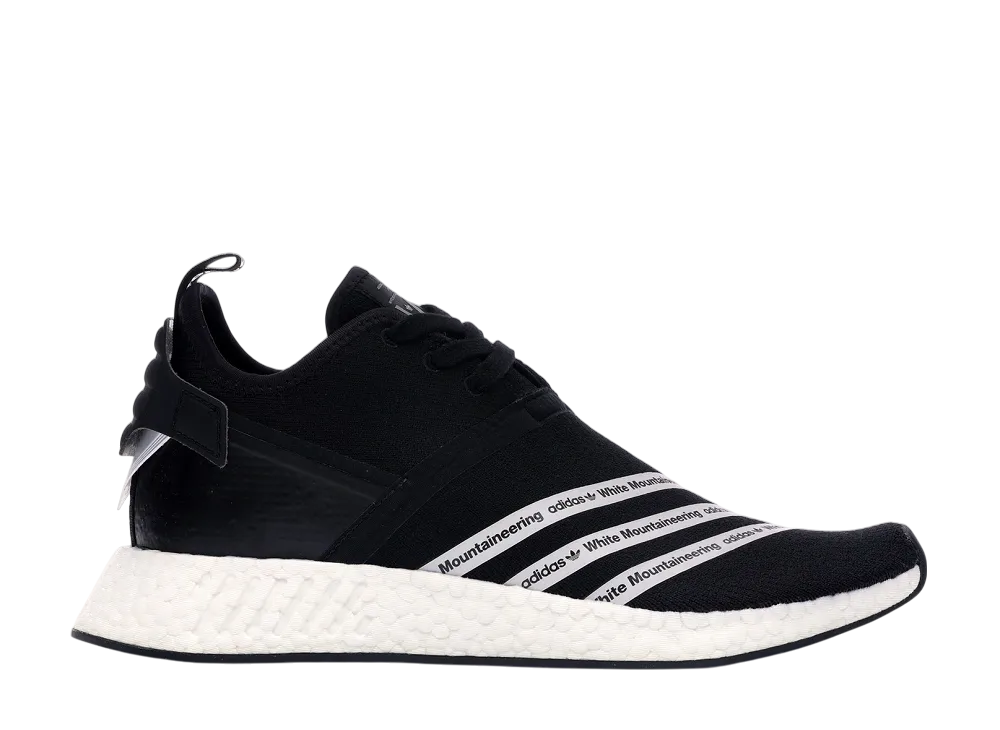 White Mountaineering × adidas NMD R2 "Core Black/White"