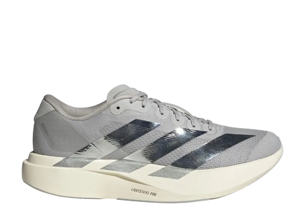 アディダス アディゼロ エヴォ SL "グレーツー/シルバーメタリック/アイアンメタリック"