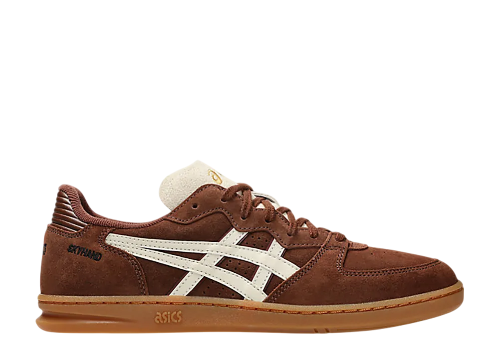 アシックス スカイハンド OG "レディシュブラウン/オートミール"