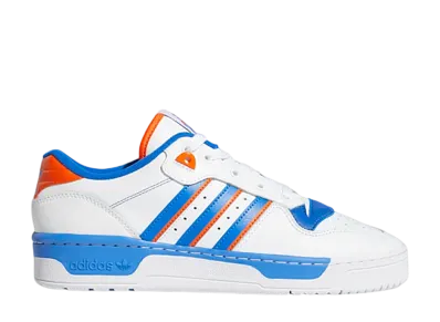 adidas Rivalry Low "Cloud White/Blue/Orange"