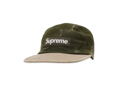 Supreme 2-Tone Moleskin Camp Cap "Dark Olive"