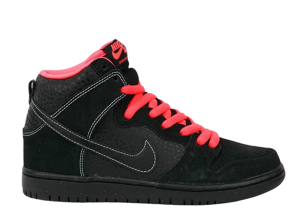 Nike SB Dunk High "Black Safari/Atomic Red"
