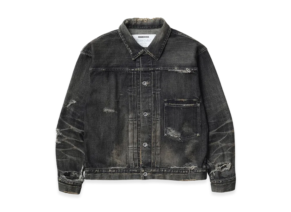 NEIGHBORHOOD Savage BT Denim Type-1 Jacket "Black"