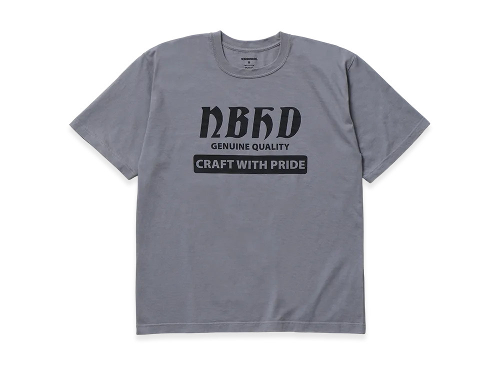 NEIGHBORHOOD NH. Tee SS-4 "Gray"
