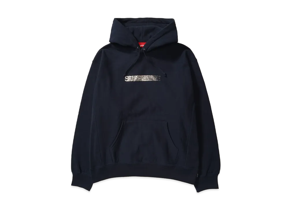 Supreme x Swarovski Motion Logo Hooded Sweatshirt 