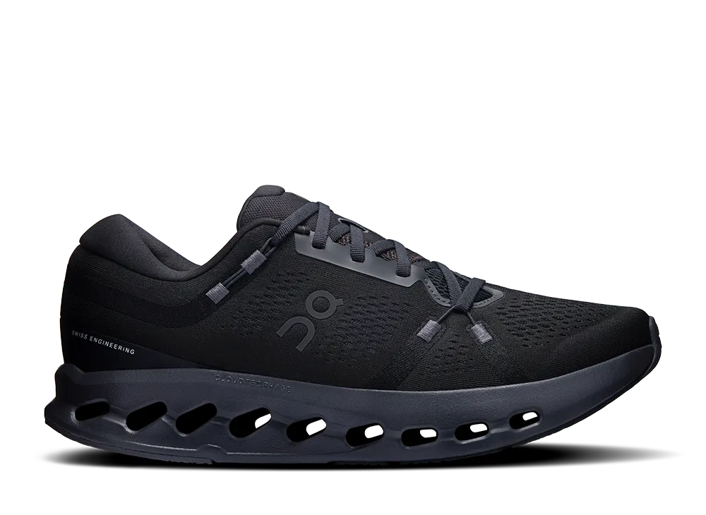 オン クラウドサーファー2 ワイド "ブラック/ブラック"