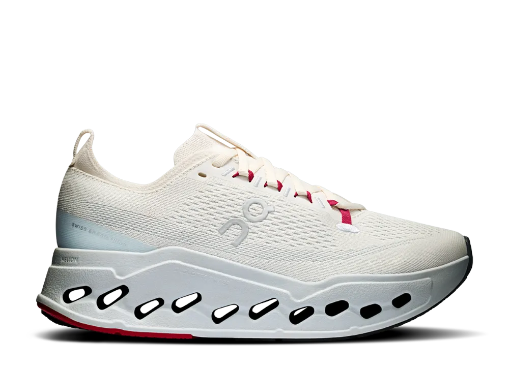 On Women's Cloudsurfer Max "Ivory/Arctic"