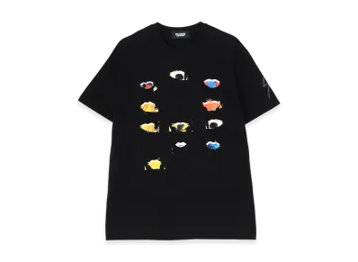 WILDSIDE YOHJI YAMAMOTO Multi Lip T-shirt "Black"