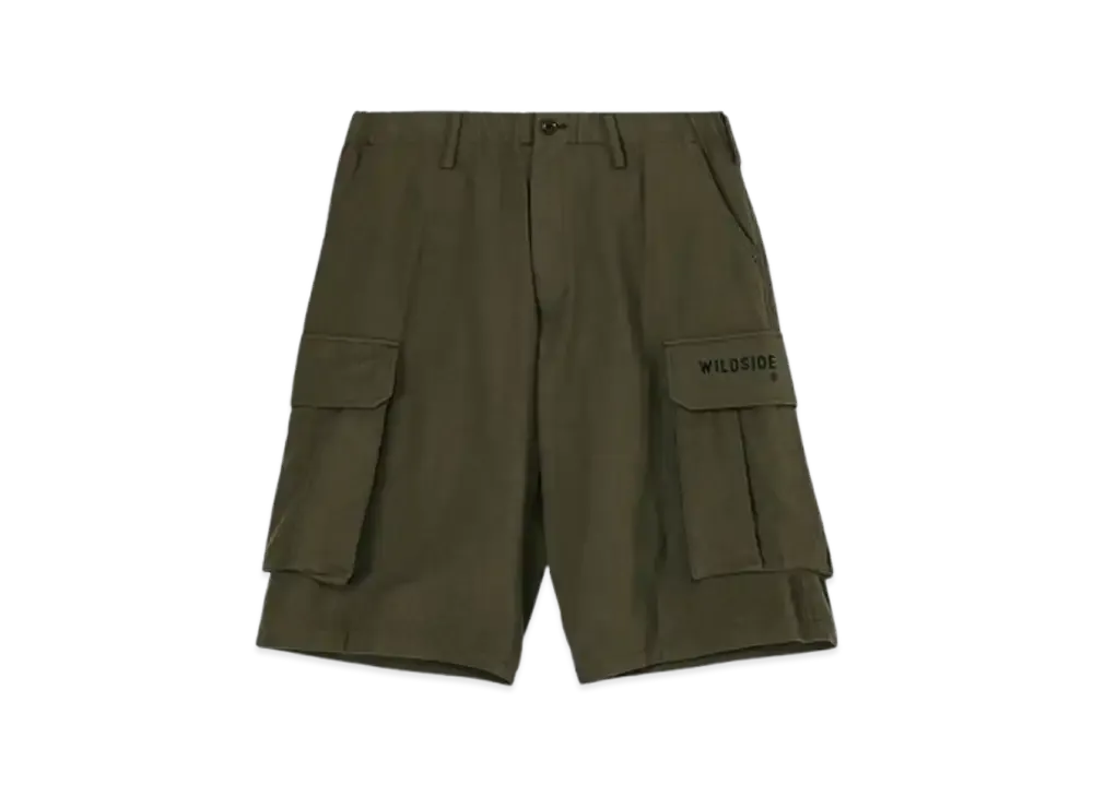 WILDSIDE YOHJI YAMAMOTO Short Cargo Pants "Khaki"