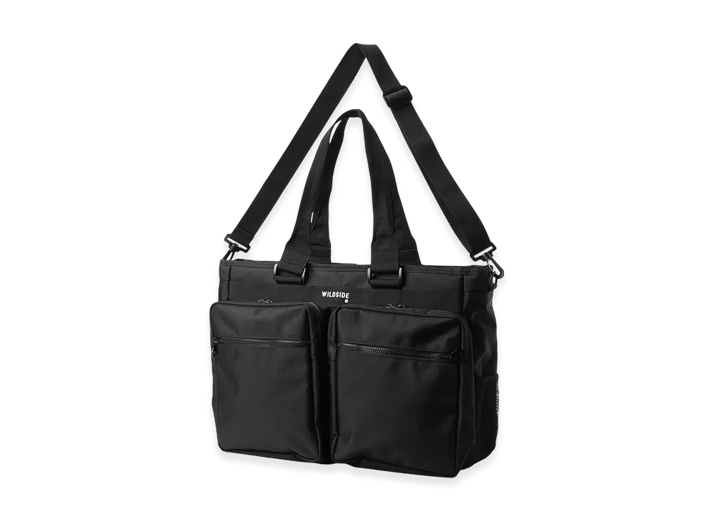 WILDSIDE YOHJI YAMAMOTO 2Way Tote Bag "Black"
