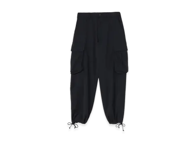 WILDSIDE YOHJI YAMAMOTO Smooth Cargo Pants "Black"