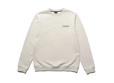 F.C.Real Bristol Script Crewneck Sweat "Off White"