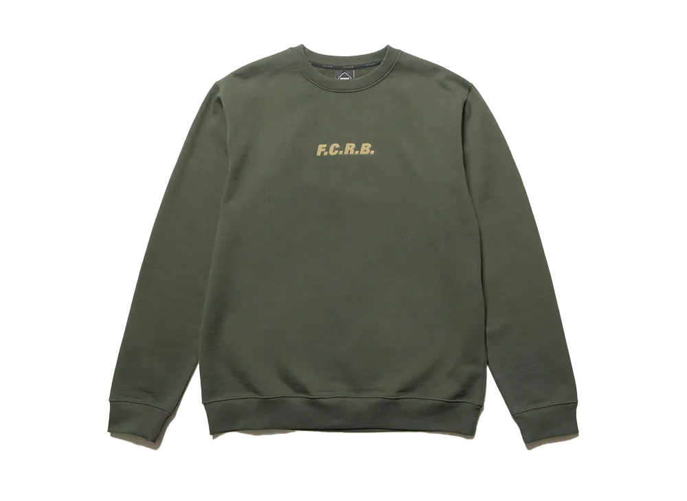 F.C.Real Bristol Signature Crewneck Sweat "Green"