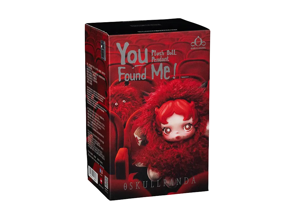 スカルパンダ　You Found Me! フィギュアケース　コレクションケース ポップマート スカルパンダ ユー ファウンド ミー！シリーズ