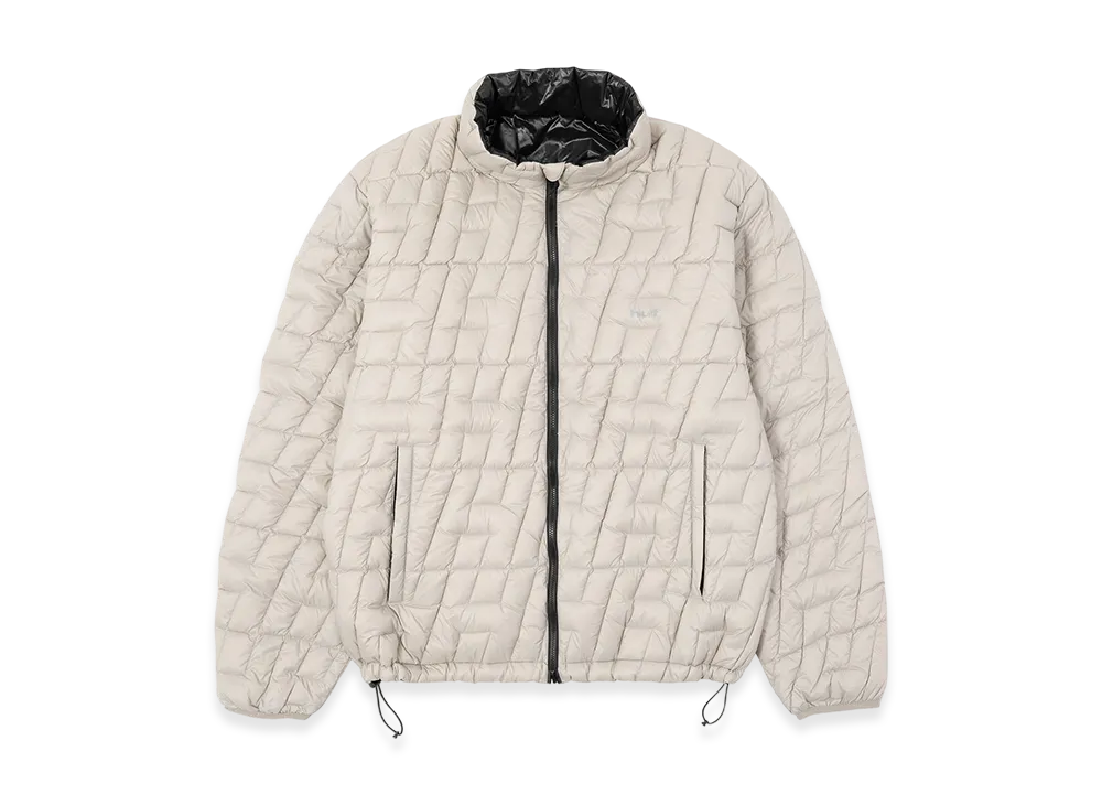 HUF x TAION Cascade Packable Down Jacket "Stone"