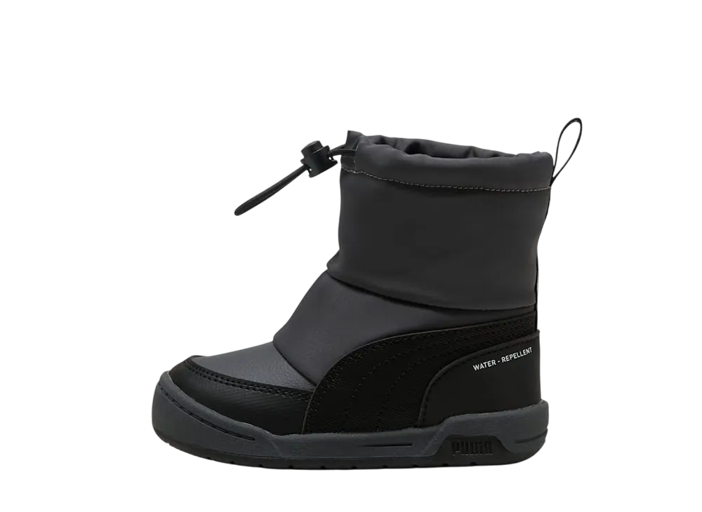 プーマ TD マルチフレックス2 "ダスキーグレー/プーマブラック/プーマホワイト" (キッズ)