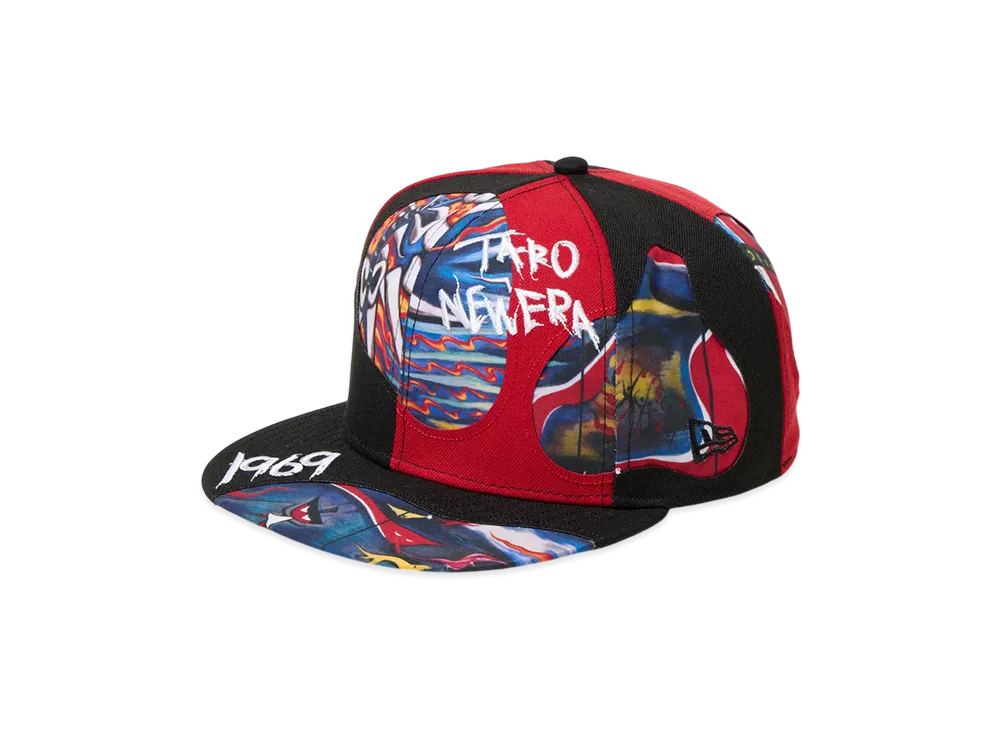 NEW ERA x Taro Okamoto 59Fifty Myth of Tomorrow "Black/Scarlet"