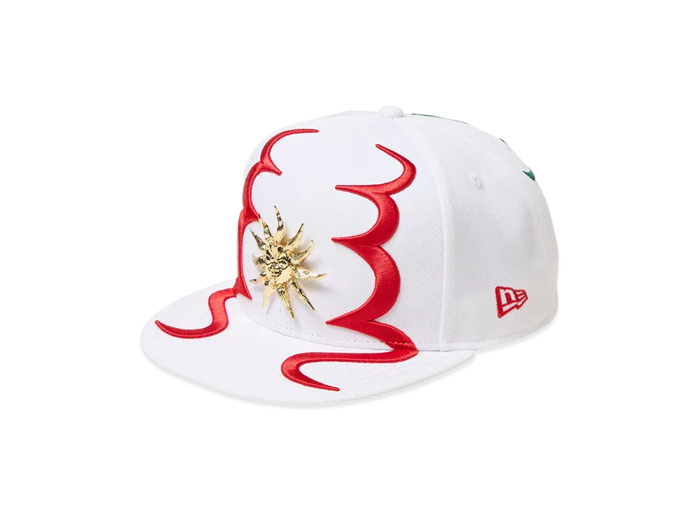 NEW ERA x Taro Okamoto 59Fifty Tower of the Sun Pins "White"