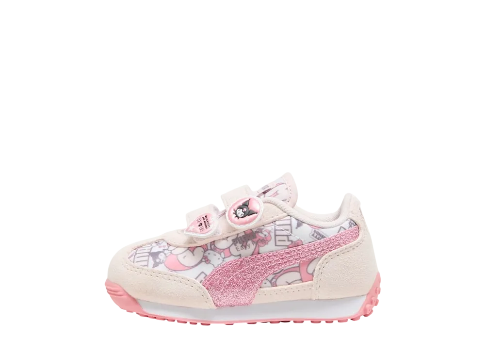 ハローキティ アンド フレンズ × プーマ TD イージーライダー V "ジャスミンフラワー/ピンクスケープ" (キッズ)