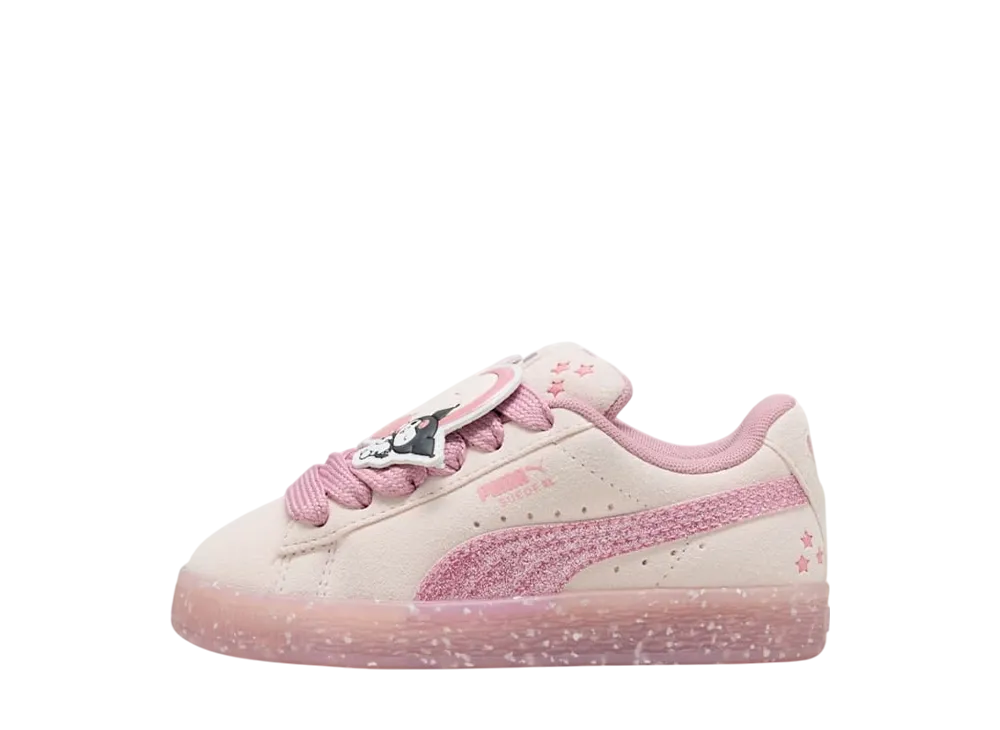 ハローキティ アンド フレンズ × プーマ PS スウェードXL "ジャスミンフラワー/ピンクスケープ" (キッズ)