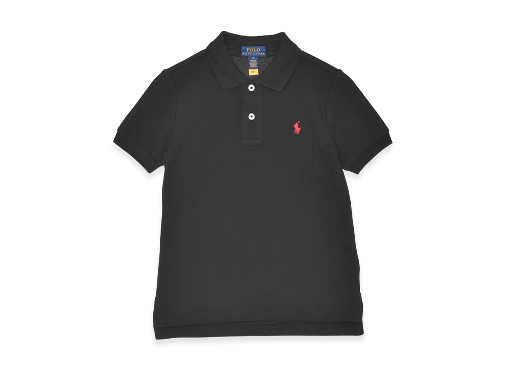 Polo Ralph Lauren Cotton Mesh Polo Shirt Kids "Black"