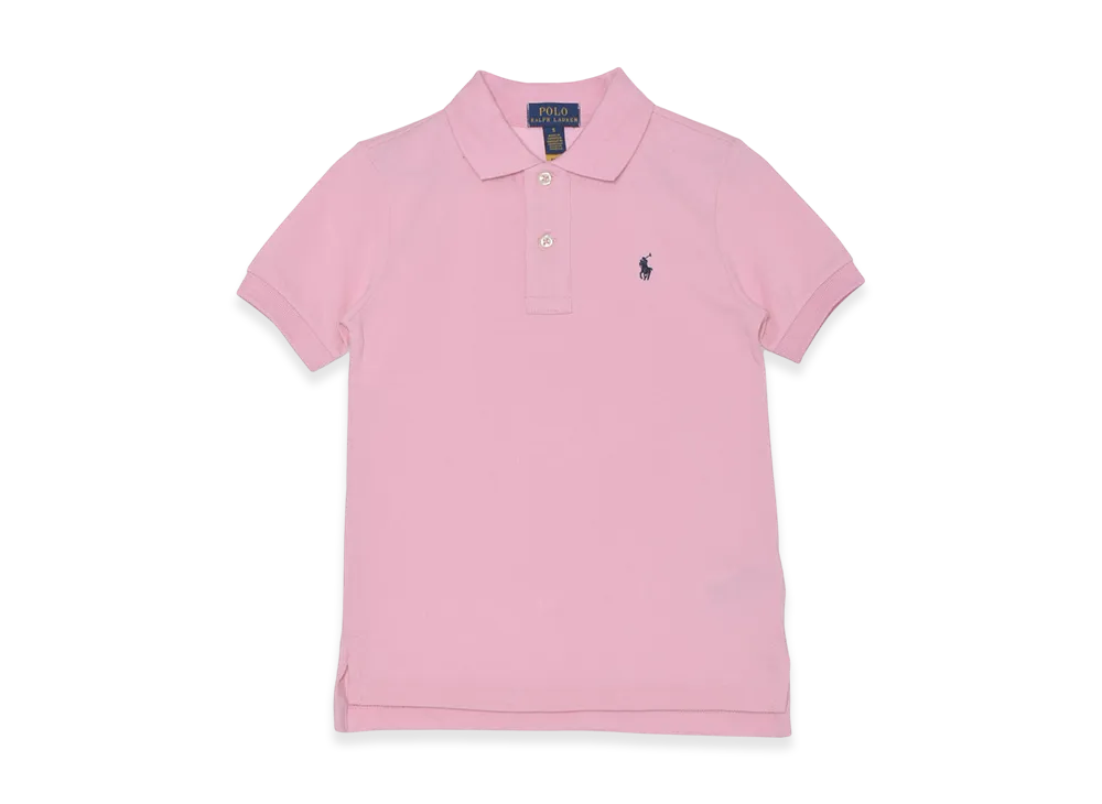 Polo Ralph Lauren Cotton Mesh Polo Shirt Kids "Carmel Pink"