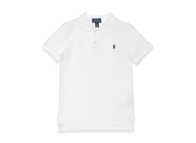 Polo Ralph Lauren Cotton Mesh Polo Shirt Kids "White"