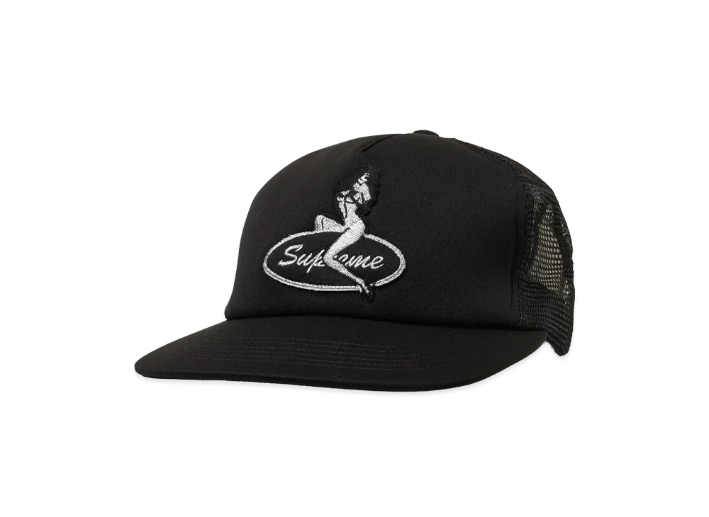 Supreme Pinup Mesh Back 5-Panel "Black"