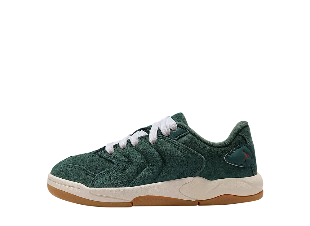 ナイキ GS ジョーダン セッション "ミッドナイトグリーン/ディープファー/ペールアイボリー/バーシティレッド" (キッズ)