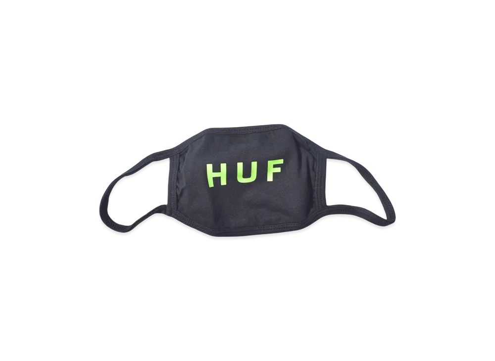 HUF OG Logo Mask "Black"