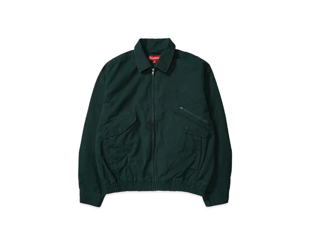 Supreme Hooded Utility Jacket "Dark Green"
