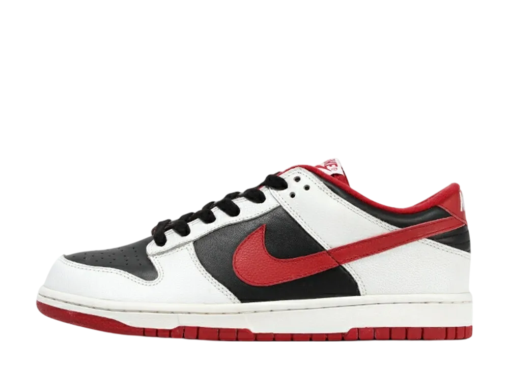 Nike Dunk Low "Black/Varsity Red-White"