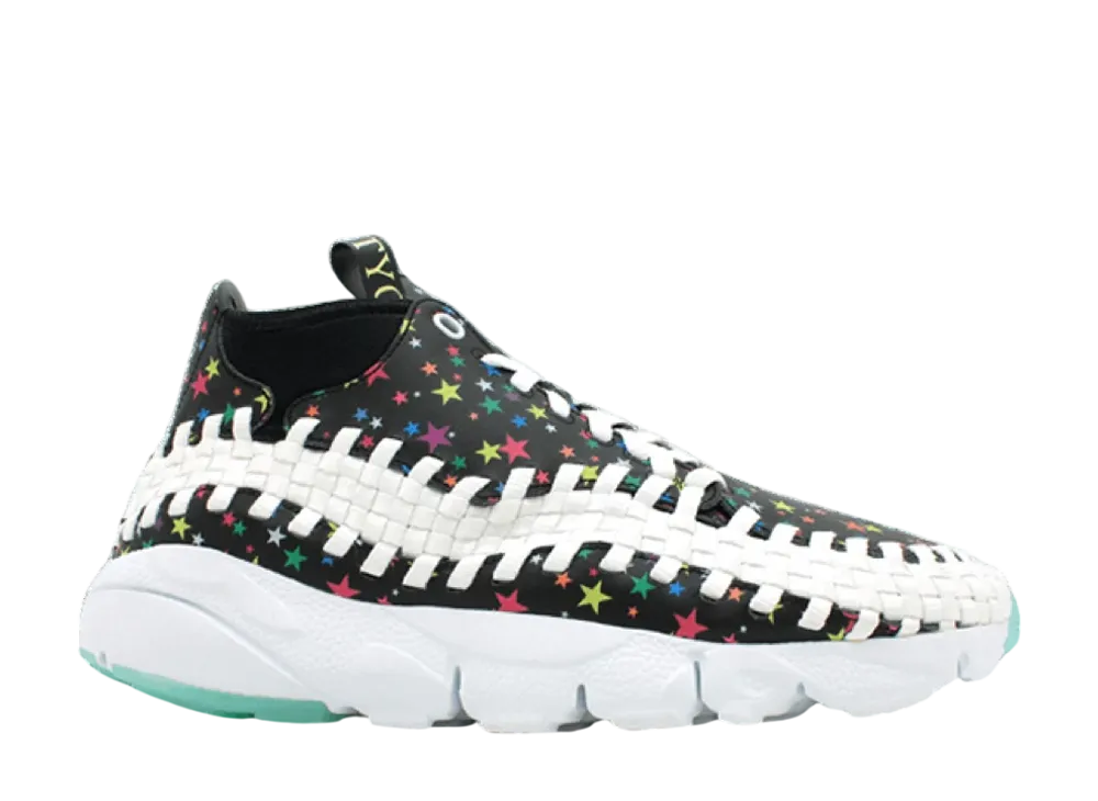 アトモス × ナイキ エアフットスケープ ウーブン チャッカ "ブラック/ホワイト"